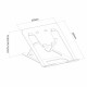 Notebook Stand Neomounts NSLS085BLACK        