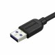 USB Cable to micro USB Startech USB3AU50CMRS Black