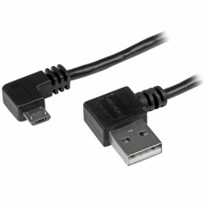 USB Cable to Micro USB Startech USB2AUB2RA2M         Black