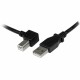 USB A to USB B Cable Startech USBAB3ML             Black