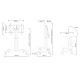 Soporte TV Neomounts PLASMA-M2500TBLACK 42