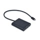Adaptador USB-C i-Tec C31DUAL4KDP          Thunderbolt 3