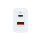 Wall Charger CoolBox COO-CUP-30CA White 20 W