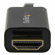 Cable DisplayPort a HDMI Startech DP2HDMM2MB           (2 m) Negro
