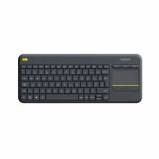 Keyboard Logitech K400 Plus Tv Black Spanish Qwerty QWERTY