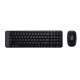 Teclado y Ratón Inalámbrico Logitech MK220 QWERTY Inglés EEUU
