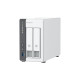 Almacenamiento en Red NAS Qnap TS-216G Blanco Negro ARM Cortex-A55
