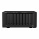 Almacenamiento en Red NAS Synology DS1821+ Negro AMD Ryzen V1500B
