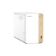 Almacenamiento en Red NAS Qnap TS-262 Blanco Dorado Intel Celeron