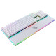 Keyboard Newskill NS-KB-GUNGNYR-GAT-RE White Spanish Qwerty QWERTY