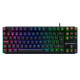 Teclado Newskill NS-KB-GUNGNYRT-GAT-R Negro Qwerty Español QWERTY
