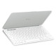Teclado Bluetooth Logitech 920-013011 Qwerty Español Gris Blanco/Gris
