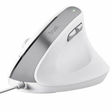 Ratón Ergonómico Óptico Trust 25397 Blanco 2400 dpi