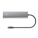Hub USB Trust 25136 Plateado 10 cm (1 unidad)