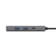USB Hub Trust 24968 Silver (1 Unit)