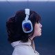 Auriculares con Micrófono Logitech A30 Blanco
