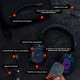 Headphones Logitech A30  Blue
