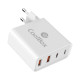 Cargador de Pared CoolBox COO-CUAC-100P Blanco 100 W