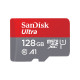 Tarjeta de Memoria Micro SD con Adaptador SanDisk SDSQUNR-128G-GN3MA C10 80 MB/s-100 MB/s 128 GB