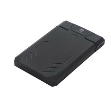 Carcasa para Disco Duro CoolBox DeepCase Negro 2,5