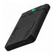 Carcasa para Disco Duro CoolBox DeepCase Negro 2,5