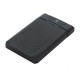 Carcasa para Disco Duro CoolBox DeepCase Negro 2,5