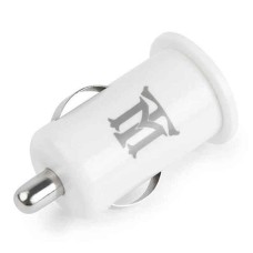 Cargador USB para Coche Maillon Technologique MTCC1W21 2,1A 10,5W Blanco