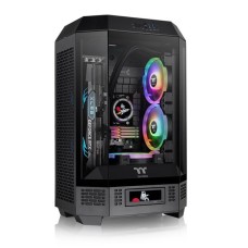 Caja Semitorre ATX THERMALTAKE THE TOWER T300 Negro