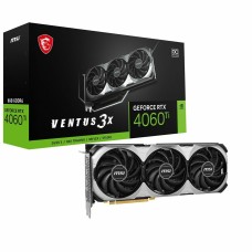 Graphics card MSI VENTUS 3X Geforce RTX 4060 Ti 8 GB GDDR6 GDDR6X