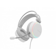 Auriculares con Micrófono Genesis NEON 613 Blanco Multicolor