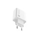 Wall Charger Natec RIBERA NUC-2061 White 20 W