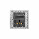 Power Plug Lanberg AC-WS01-USB2-F