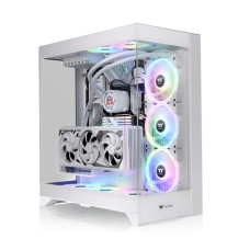 Caja Semitorre ATX THERMALTAKE CTE E550 TG Blanco
