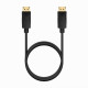 Cable DisplayPort Aisens A124-0738 Negro 1 m 4K Ultra HD