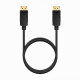 Cable DisplayPort Aisens A124-0738 Negro 1 m 4K Ultra HD