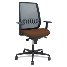 Silla de Oficina Alares P&C 0B68R65 Marrón oscuro