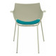 Silla de Recepción Saceruela P&C 1 Azul Blanco (3 uds)
