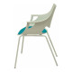 Silla de Recepción Saceruela P&C 1 Azul Blanco (3 uds)