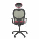 Silla de Oficina con Cabecero Jorquera malla P&C SNSPRSC Rosa