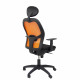 Silla de Oficina con Cabecero Jorquera P&C ALI840C Negro