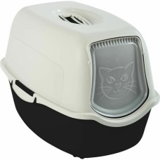 Arenero para Gatos Rotho My Pet BAILEY 56 x 28 x 39 cm Blanco/Negro