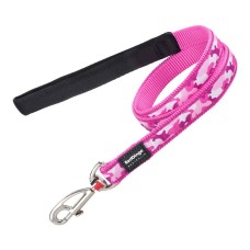 Dog Lead Red Dingo Camouflage Fuchsia (1,2 x 120 cm)