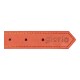 Dog collar Gloria Oasis Red (1,5 x 40 cm)