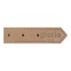 Dog collar Gloria Oasis White (1,5 x 40 cm)