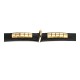 Dog collar Gloria Duna Black Golden (60 x 2.5 cm)