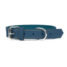 Dog collar Gloria Oasis Blue (1,2 x 35 cm)