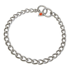 Collar para Perro Hs Sprenger Plateado 3 mm Mate Eslabones Retorcido (60 cm)