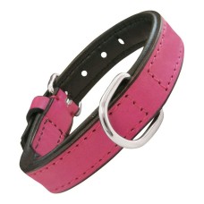 Dog collar Gloria Padded Fuchsia (45 x 2 cm)