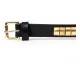 Dog collar Gloria Duna Black Golden (40 x 2 cm)