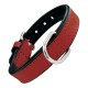 Dog collar Gloria Padded Red (35 x 1,5 cm)